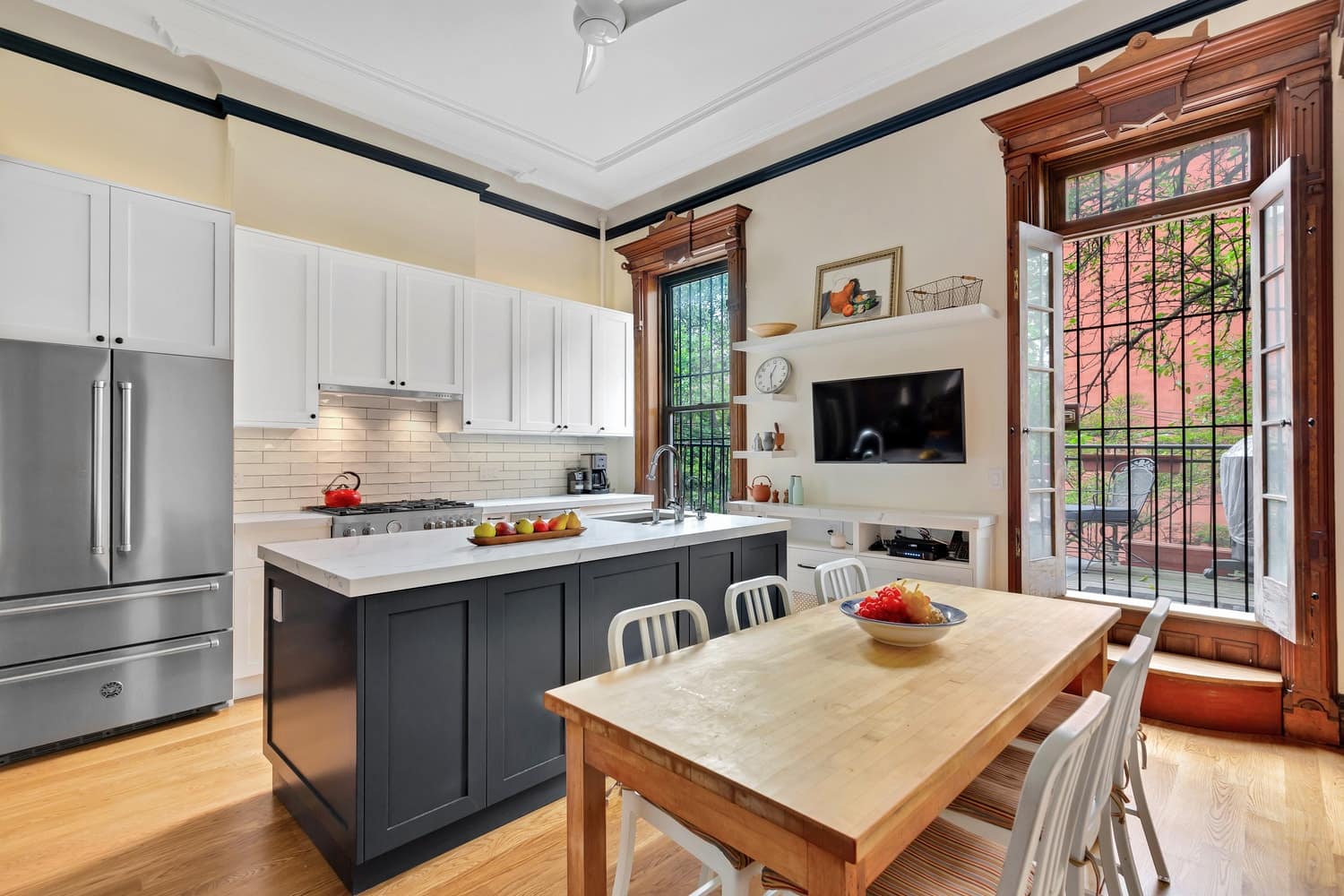 Brooklyn Brownstone Kitchen Renovation Gallery KBNY